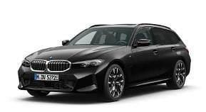 Svart (black sapphire metallic) Begagnad 2025 BMW 330e M Sport Kombi | 549 500 kr - Bild 1/1