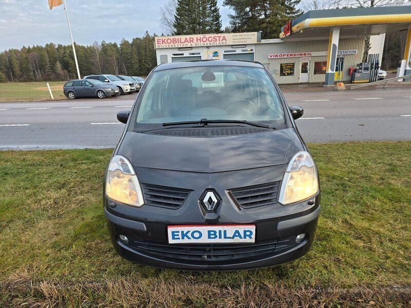 Svart Begagnad 2007 Renault Modus Minibuss | 29 900 kr - Bild 1/4