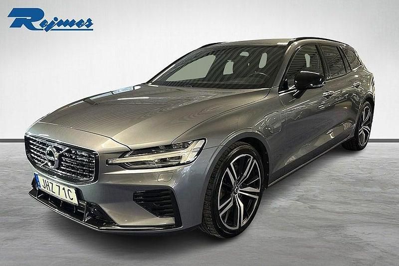 Grå Begagnad 2020 Volvo V60 R-Design Kombi | 289 800 kr (Lite dyr) - Bild 1/4