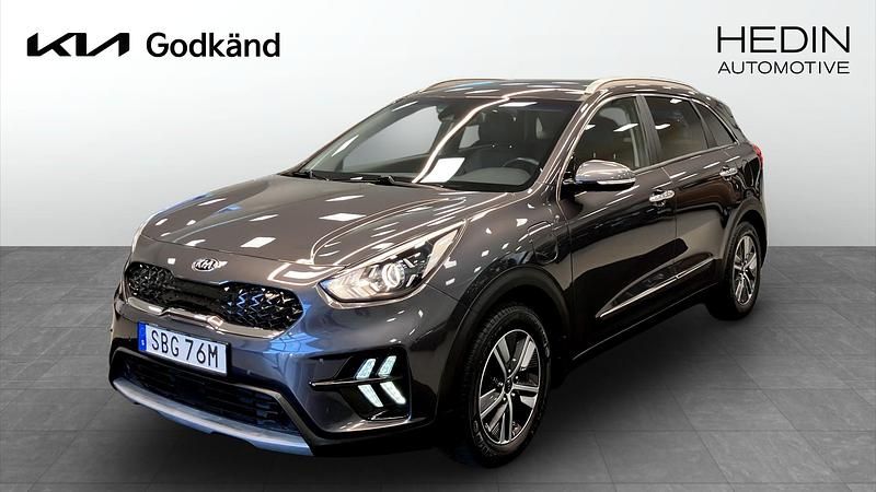 Grå (grey) Begagnad 2020 Kia Niro Advance SUV | 239 500 kr (Dyr) - Bild 1/4