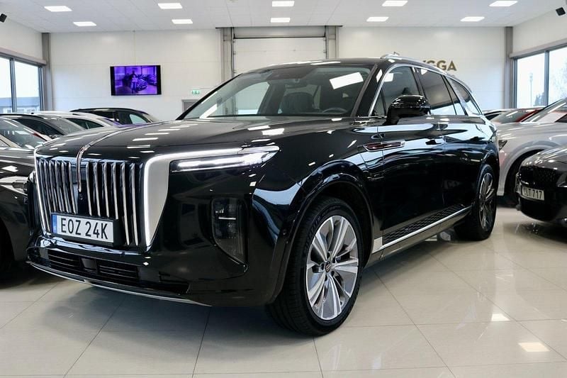 Svart Begagnad 2022 Hongqi E-HS9 SUV | 574 900 kr - Bild 1/4