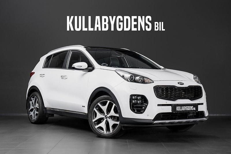 Vit Begagnad 2016 Kia Sportage GT-Line SUV | 189 000 kr (Marknadspris) - Bild 1/4