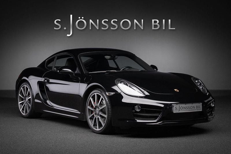 Svart Begagnad 2013 Porsche Cayman S Sportkupé | 589 000 kr - Bild 1/4