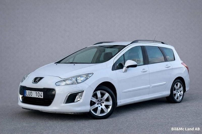 Vit Begagnad 2011 Peugeot 308 SW Kombi | 55 000 kr (Marknadspris) - Bild 1/4
