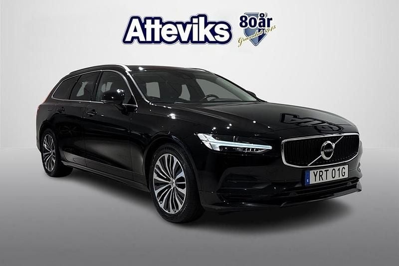 Svart Begagnad 2020 Volvo V90 Momentum Kombi | 279 900 kr (Marknadspris) - Bild 1/4
