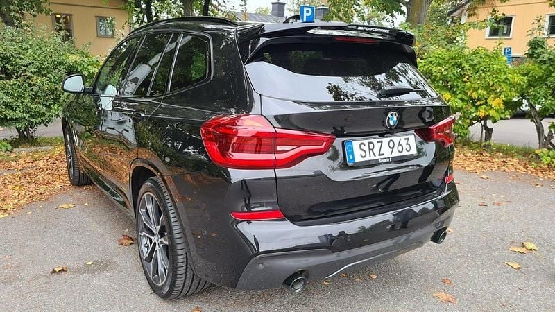 Begagnad BMW X3 M Sport 252 HK (185 kW) 2019 Svart SUV