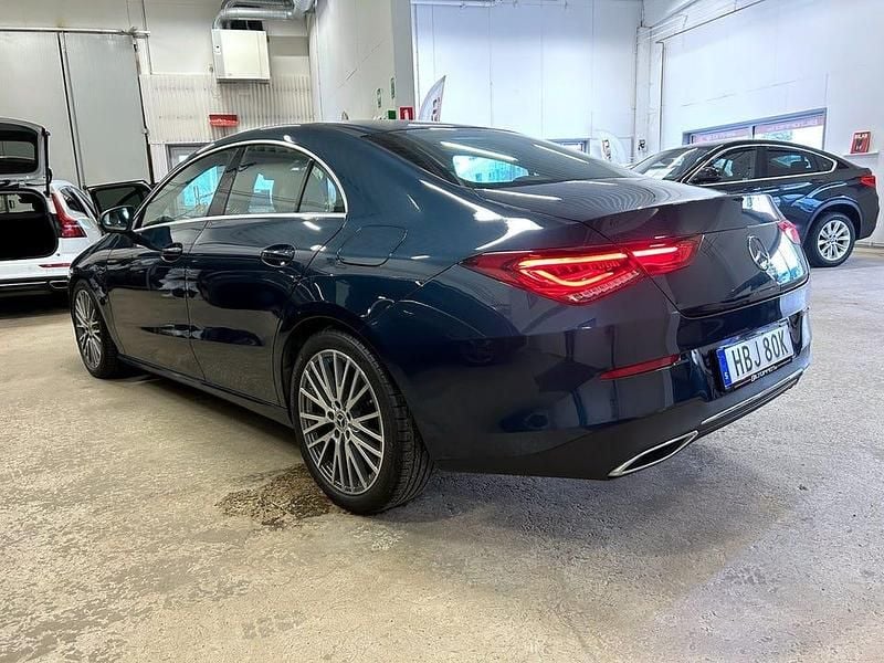 Begagnad Mercedes CLA250 224 HK (164 kW) 2020 Blå Sedan