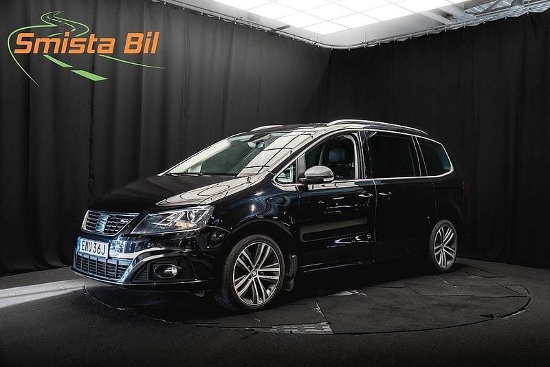 Svart Begagnad 2021 Seat Alhambra FR-Line Minibuss | 319 900 kr (Lite dyr) - Bild 1/3
