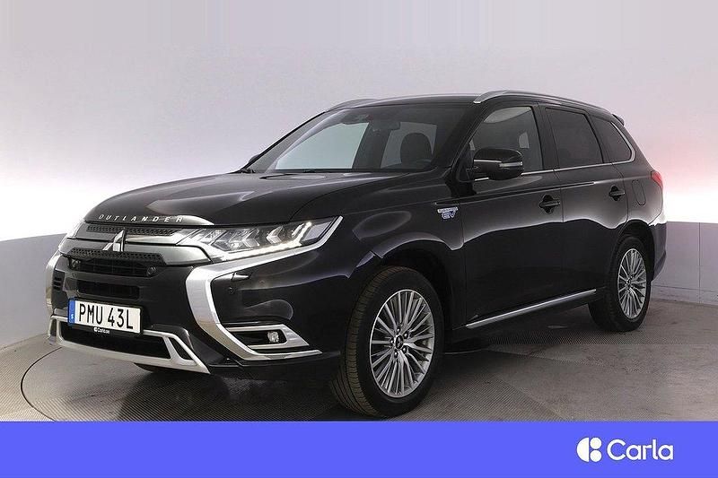 Svart Begagnad 2019 Mitsubishi Outlander P-HEV SUV | 279 900 kr - Bild 1/4