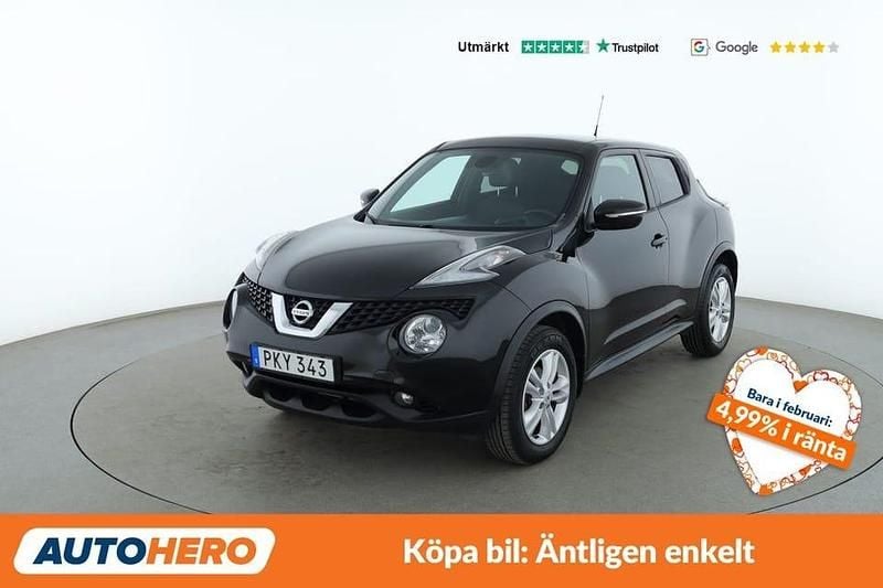 Svart Begagnad 2016 Nissan Juke Acenta SUV | 85 000 kr (Bra pris) - Bild 1/4