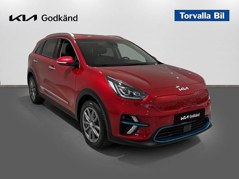 Begagnad Kia e-Niro Advance 150 kW (204 HK) 2021 Runway red SUV