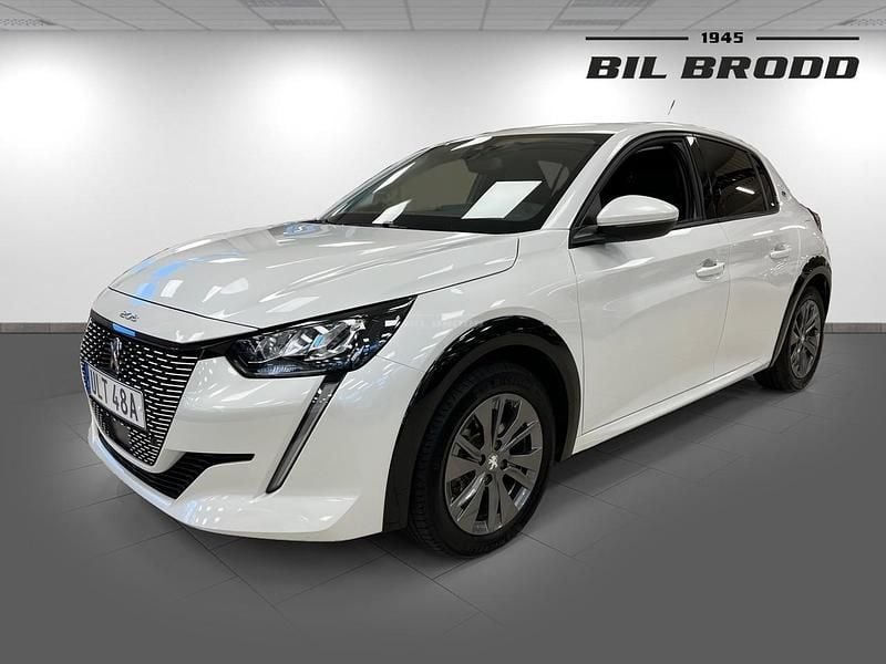 Vit Begagnad 2020 Peugeot e-208 Allure Halvkombi | 194 800 kr (Marknadspris) - Bild 1/4