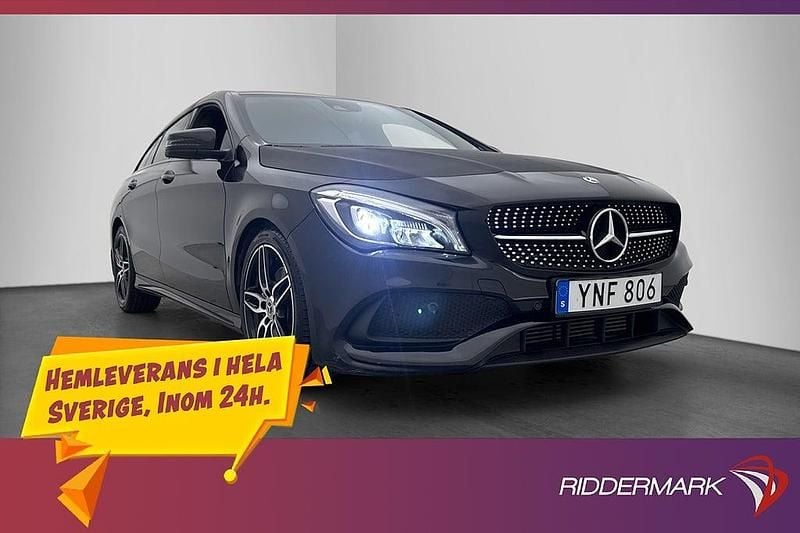 Begagnad Mercedes CLA220 AMG 177 HK (130 kW) 2017 Svart Sedan