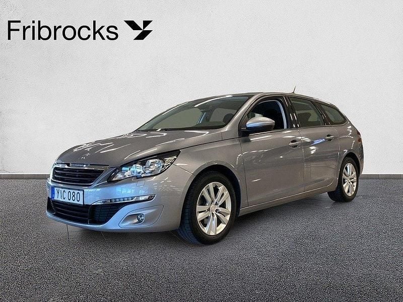 Grå Begagnad 2015 Peugeot 308 Active Kombi | 109 800 kr (Marknadspris) - Bild 1/4