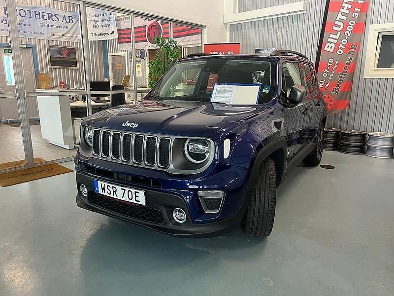 Begagnad Jeep Renegade 120 HK (88 kW) 2019 Blå SUV