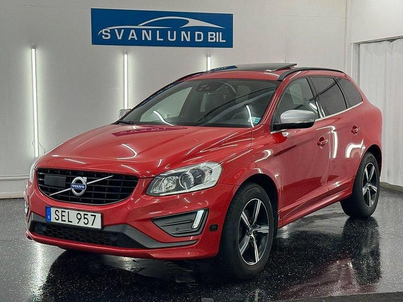 Röd Begagnad 2016 Volvo XC60 R-Design SUV | 209 802 kr (Lite dyr) - Bild 1/4