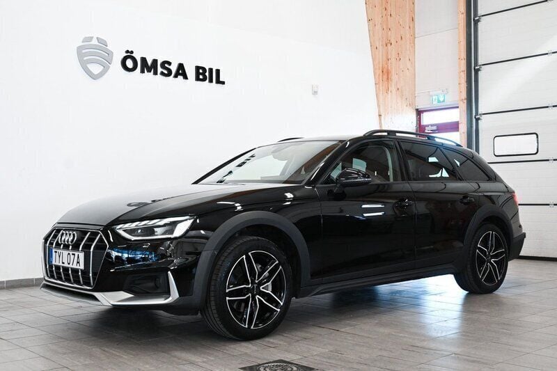 Svart Begagnad 2021 Audi A4 Allroad Kombi | 289 800 kr (Marknadspris) - Bild 1/4
