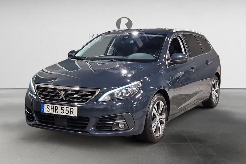 Mörkgrå Begagnad 2019 Peugeot 308 Allure Kombi | 109 900 kr (Superpris) - Bild 1/3