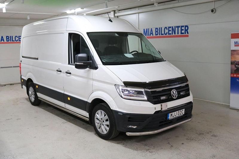 Vit Begagnad 2023 VW Crafter Van | 229 000 kr - Bild 1/3