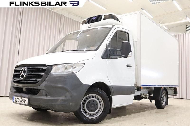 Vit Begagnad 2021 Mercedes Sprinter Van | 249 900 kr - Bild 1/4