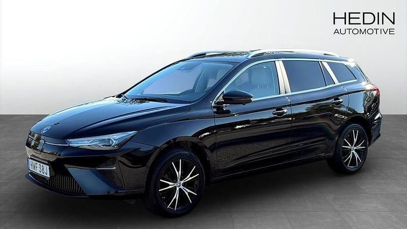Svart (black) Begagnad 2022 MG MG5 EV Luxury Kombi | 219 900 kr (Lite dyr) - Bild 1/4