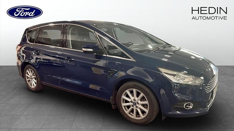 Begagnad Ford S-MAX Business Edition 180 HK (132 kW) 2015 Blå Minibuss
