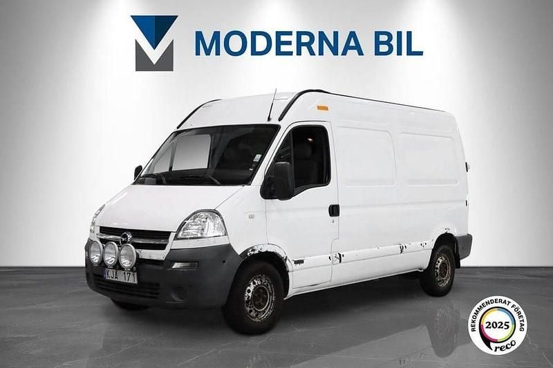 Vit Begagnad 2007 Opel Movano Van | 44 900 kr - Bild 1/4
