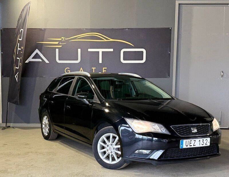 Svart Begagnad 2015 Seat Leon ST Style Kombi | 74 900 kr (Marknadspris) - Bild 1/4
