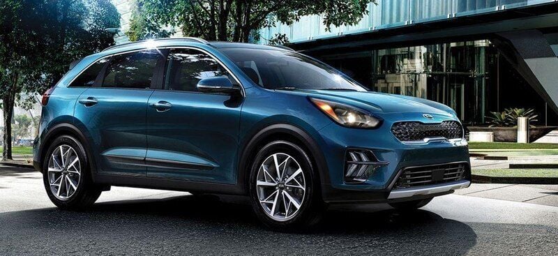 Svart Begagnad 2021 Kia Niro Advance SUV | 209 000 kr (Bra pris) - Bild 1/1