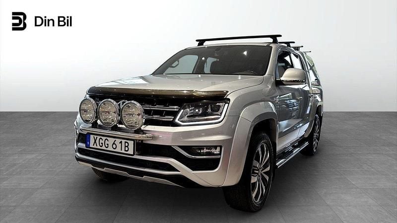 Silver (reflexsilver metallic) Begagnad 2020 VW Amarok Aventura Pickup | 539 900 kr (Dyr) - Bild 1/4