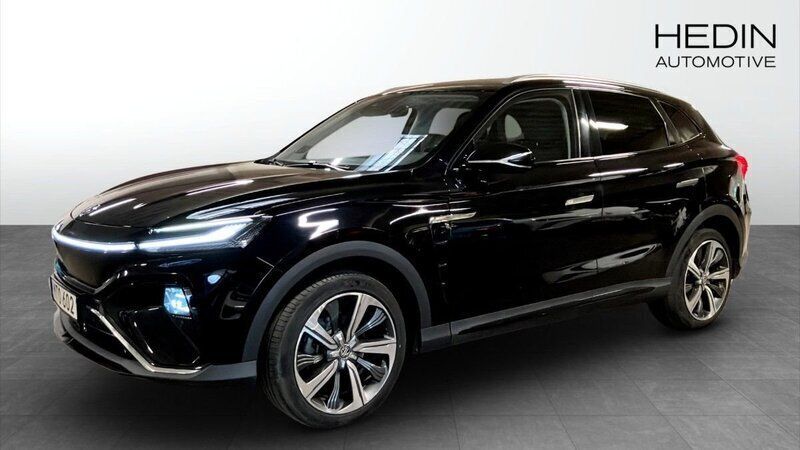 Svart (black) Begagnad 2021 MG Marvel R Performance SUV | 289 900 kr (Bra pris) - Bild 1/4