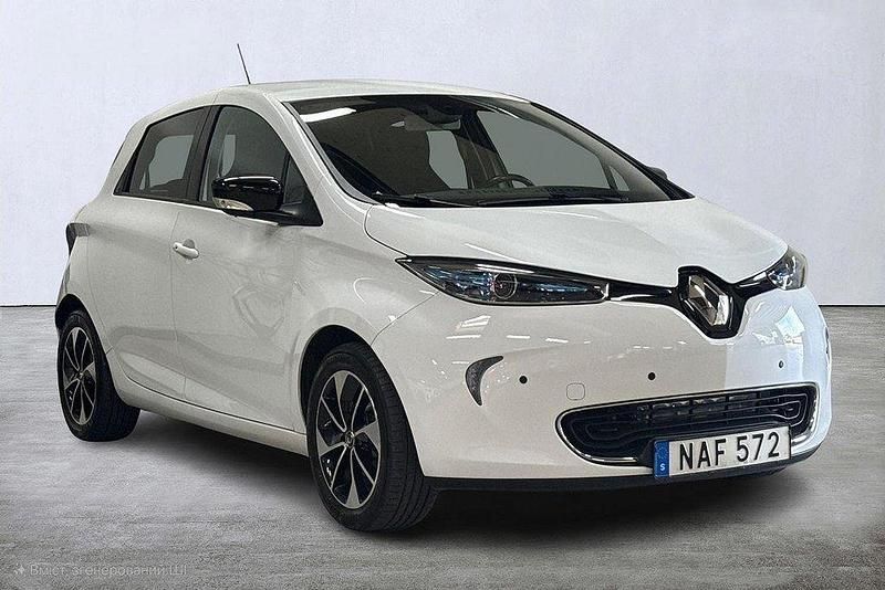 Vit Begagnad 2018 Renault Zoe Halvkombi | 89 900 kr (Marknadspris) - Bild 1/4