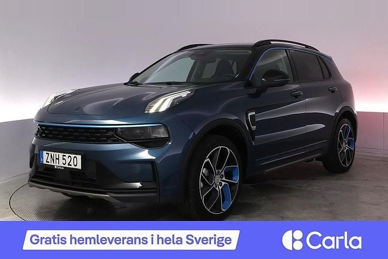 Blå Begagnad 2021 Lynk & Co 01 SUV | 254 990 kr (Marknadspris) - Bild 1/4