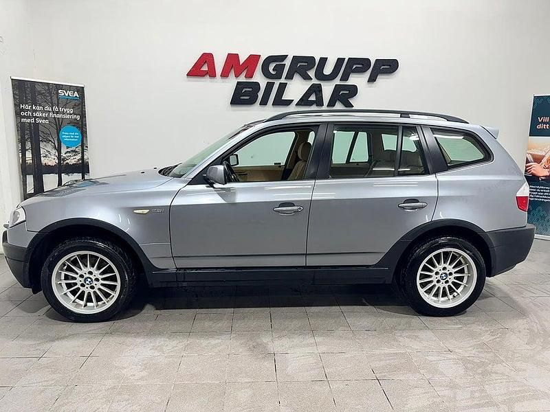 Begagnad BMW X3 192 HK (141 kW) 2004 Ljusgrå SUV