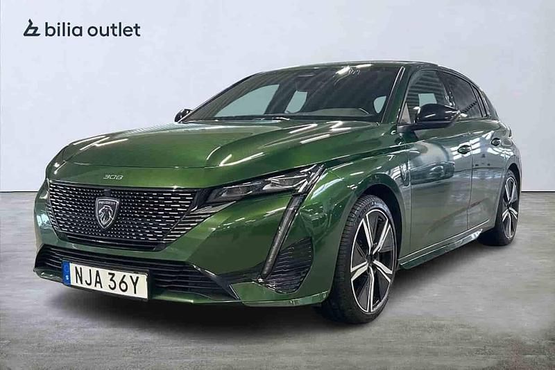 Begagnad Peugeot 308 2023 Grön Halvkombi
