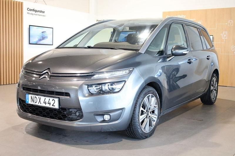 Grå Begagnad 2016 Citroën Grand C4 Picasso Minibuss | 119 900 kr (Marknadspris) - Bild 1/3