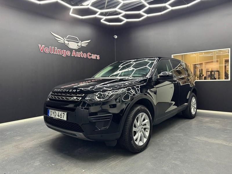 Svart Begagnad 2018 Land Rover Discovery Sport SUV | 199 900 kr (Bra pris) - Bild 1/4