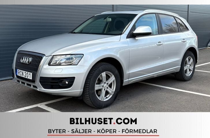 Silver Begagnad 2010 Audi Q5 Design SUV | 79 000 kr (Superpris) - Bild 1/4