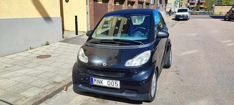 Svart Begagnad 2008 Smart ForTwo Coupé Sportkupé | 37 000 kr (Marknadspris) - Bild 1/4