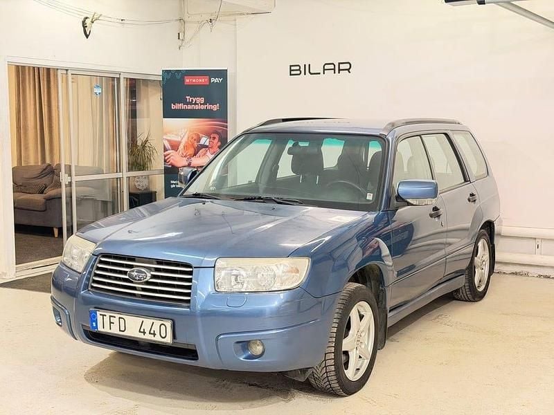 Begagnad Subaru Forester 158 HK (116 kW) 2007 Mörkblå SUV