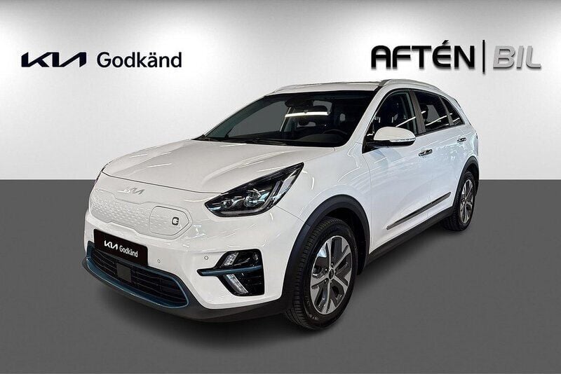 Vit (clear white) Begagnad 2022 Kia e-Niro 2 SUV | 289 800 kr (Marknadspris) - Bild 1/3