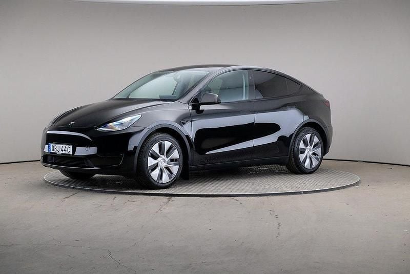 Svart Begagnad 2024 Tesla Model Y Long Range AWD SUV | 495 000 kr (Marknadspris) - Bild 1/4