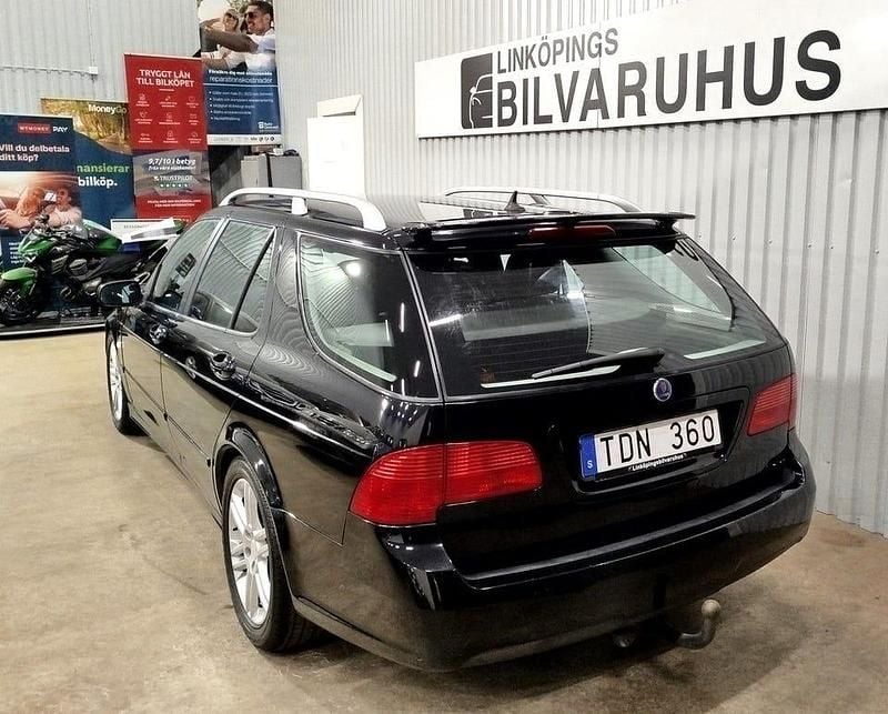 Begagnad Saab 9-5 Vector 185 HK (136 kW) 2008 Svart Kombi