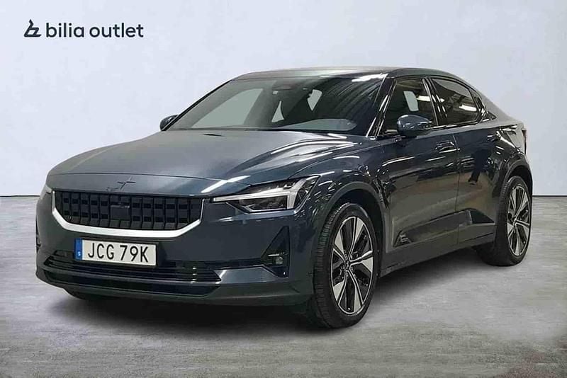 Blå Begagnad 2023 Polestar 2 Long Range Single Motor Halvkombi | 299 900 kr (Marknadspris) - Bild 1/1