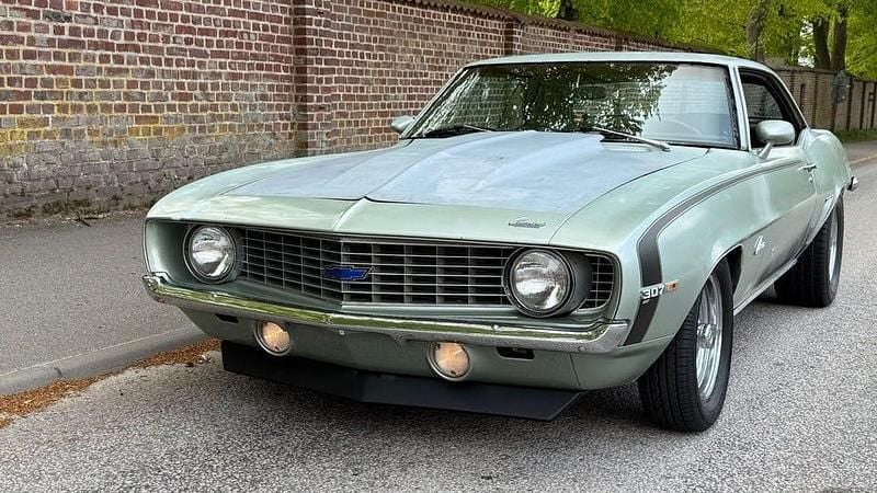 Begagnad Chevrolet Camaro 379 HK (278 kW) 1969 Grön Sportkupé