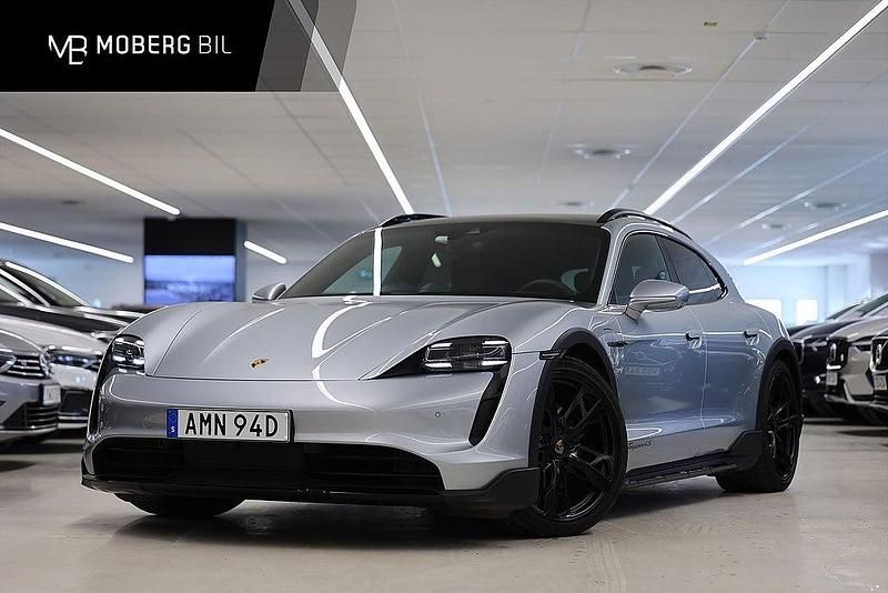 Silver Begagnad 2022 Porsche Taycan Cross Turismo Kombi | 799 900 kr - Bild 1/2