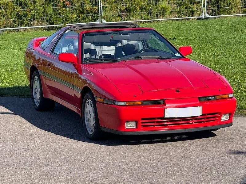 Röd Begagnad 1989 Toyota Supra Sportkupé | 378 000 kr - Bild 1/4
