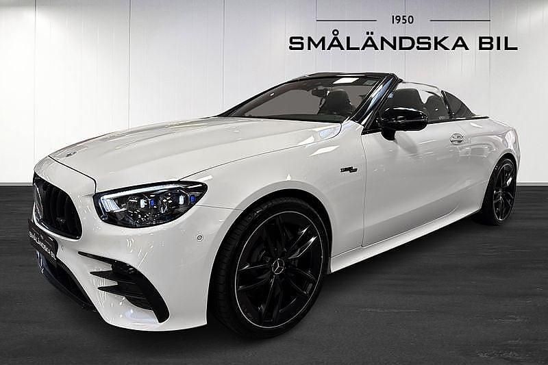 Vit Begagnad 2023 Mercedes E53 AMG AMG line Cab | 899 000 kr - Bild 1/4