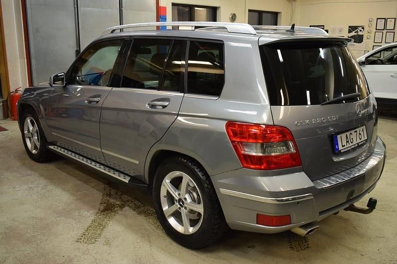 Begagnad Mercedes GLK220 170 HK (125 kW) 2010 Silver SUV