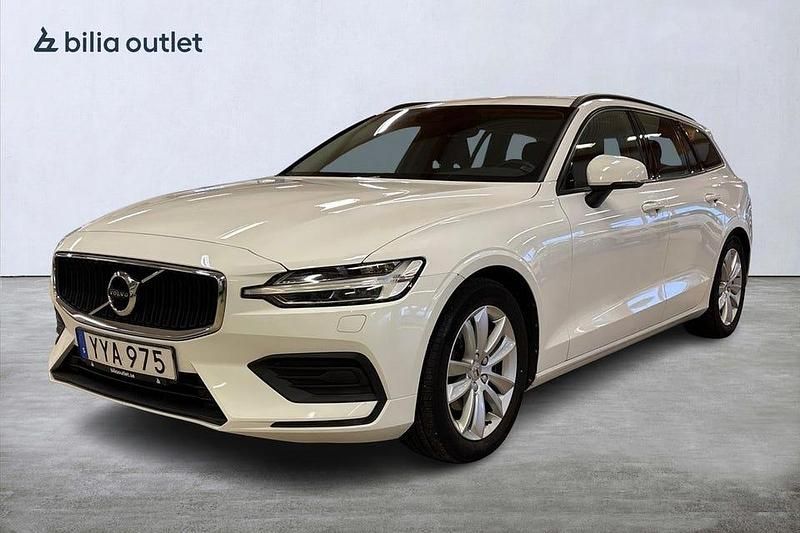 Vit Begagnad 2018 Volvo V60 Momentum Kombi | 209 800 kr (Marknadspris) - Bild 1/3